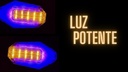 Direccional Leds Bi-color Moto Universal 2 Piezas