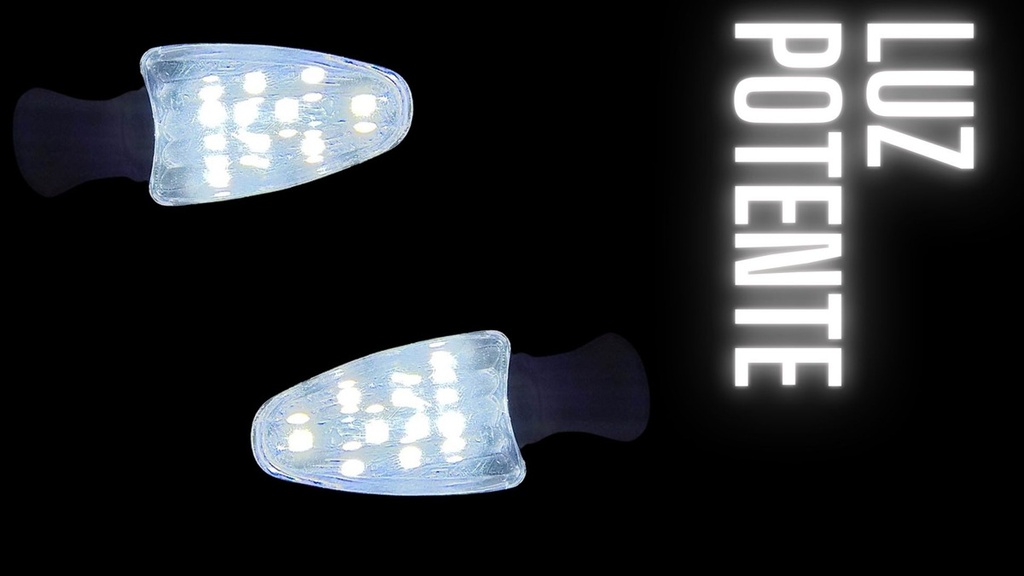 Direccional Leds Universal Running Moto Universal 2 Piezas