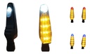 Direccional Leds Bi-color Running Moto Universal 2 Piezas