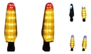 Direccional Leds Bi-color Running Moto Universal 2 Piezas