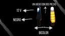 Direccional Leds Bi-color Running Moto Universal 2 Piezas