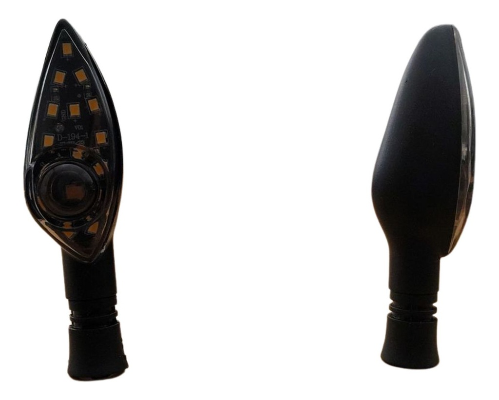 Direccional Premium Led Amarilla Alta Intensidad Moto Univer
