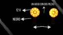 Direccional Premium Led Amarilla Alta Intensidad Moto Univer