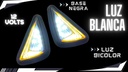 Direccional Leds Bi-color Running Moto Universal 2 Piezas