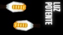 Direccional Premium Led Alta Intensidad Moto Univ 2 Piezas