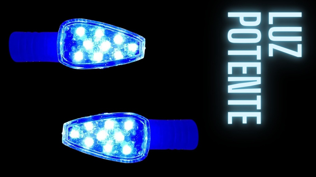 Direccional Led 3.5   Moto Universal 2 Piezas