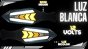 Direccional Leds Bi-color Running Moto Universal 2 Piezas