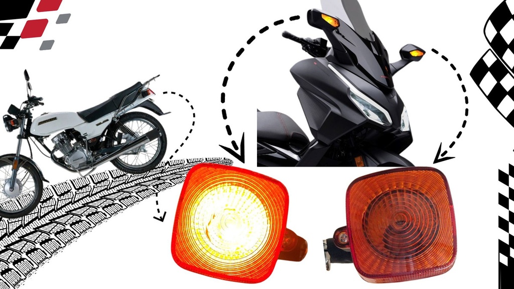 Direccional Cg125/forza125/kasuki Juego 4 Piezas
