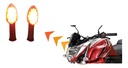 Direccional Trasera Yamaha Fz-s/ Fz 2.0 Transparente 2 Pzs