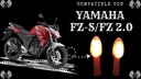Direccional Trasera Yamaha Fz-s/ Fz 2.0 Transparente 2 Pzs
