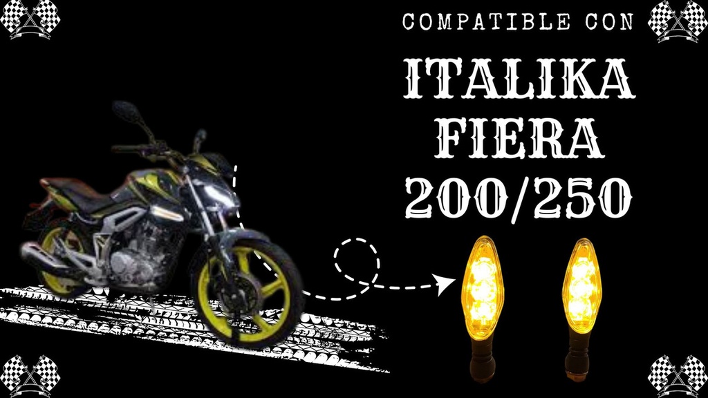 Direccional Trasera Fiera 200/251 2 Piezas