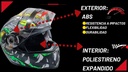 Casco Abatible Iron Racing Ir-105 Doble Mica Dot