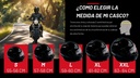 Casco Abatible  Doble Mica Negro Brillante