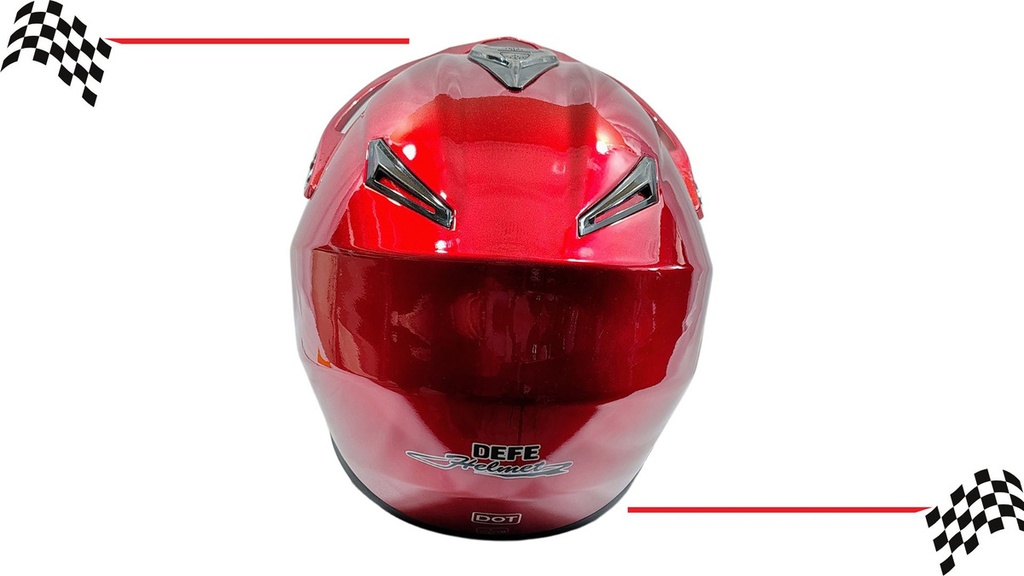 Casco Cross Cerrado  Doble Mica Dot
