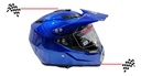 Casco Cross Cerrado  Doble Mica Dot