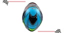 Casco Abatible Iron Racing Tretech Doble Mica Cert Dot