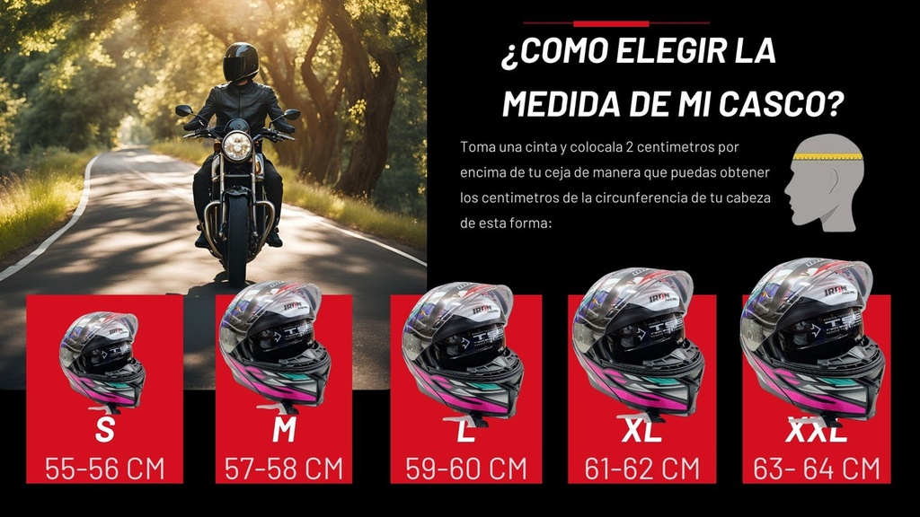 Casco Abatible Iron Racing Tretech Doble Mica Cert Dot