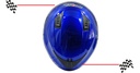 Casco 3/4 Doble Mica Mod. Europeo