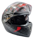 Casco Abatible Ir105 Cert. Dot Diseño Cobra Acabado Mate