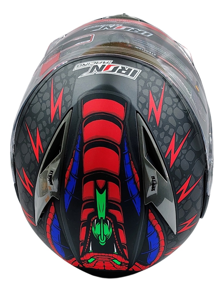 Casco Abatible Ir105 Cert. Dot Diseño Cobra Acabado Mate