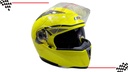 Casco Abatible Iron Racing Dot  Ir-105 Doble Mica