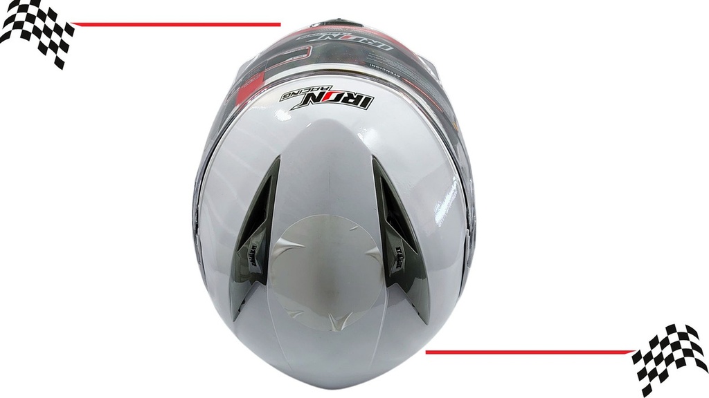 Casco Abatible Iron Racing Dot  Ir-105 Doble Mica