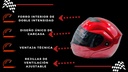 Casco Abatible Iron Racing Dot  Ir-108