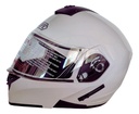 Casco Abatible Doble Mica Blanco Dot