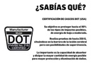 Casco Abatible Doble Mica Blanco Dot