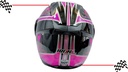 Casco Abatible Doble Mica Aphrodite Violeta L