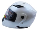 Casco Abatible Defe Dot Doble Mica Rojo Grande