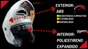 Casco Abatible Orz Doble Visor Mica Transparente   Dot