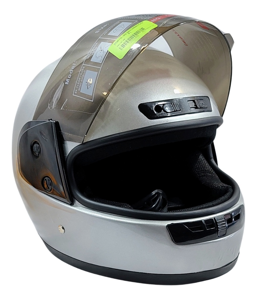 Casco Cerrado Moto C/ Visor Protección Total