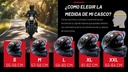 Casco Abatible Luchador Iron Racing