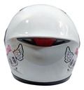 Casco Cerrado Infantil Visera Transparente Ghira Calaverita