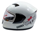 Casco Cerrado Infantil Visera Transparente Ghira Calaverita