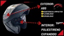 Casco De Moto Infantil Cerrado Protección Total Con Visera