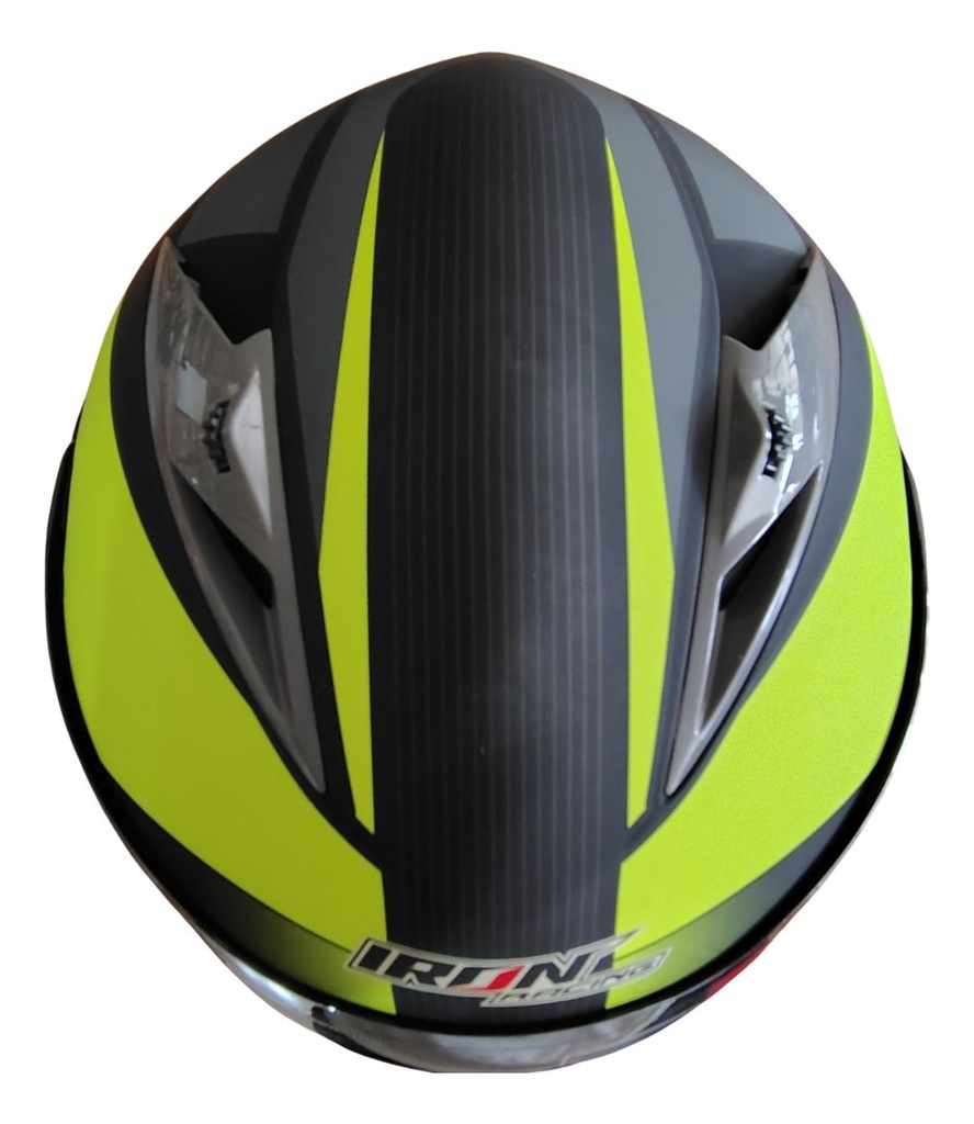 Casco Abatible Iron Racing Ir-105 Doble Mica Dot D