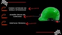 Casco 1/2 Cachucha Abs Calidad Iso