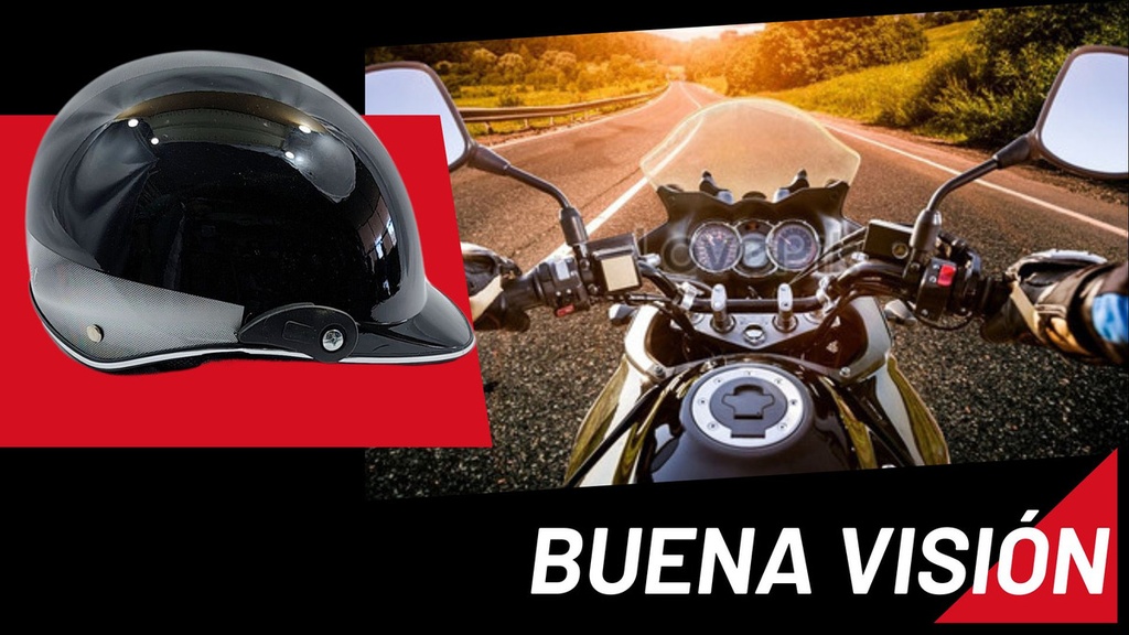 Casco 1/2 Cachucha M-l Alto Impacto