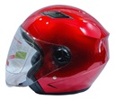 Casco Para Moto Generico Abierto Con Visera