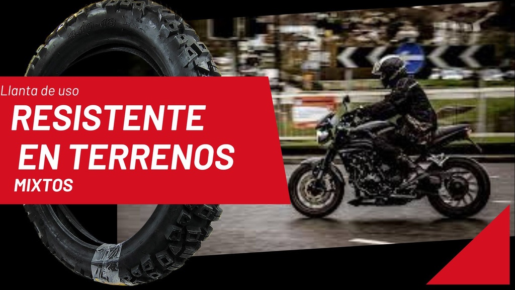 Llanta Moto Motoking 4.10-18 8pr Tt 66p E105 285kg