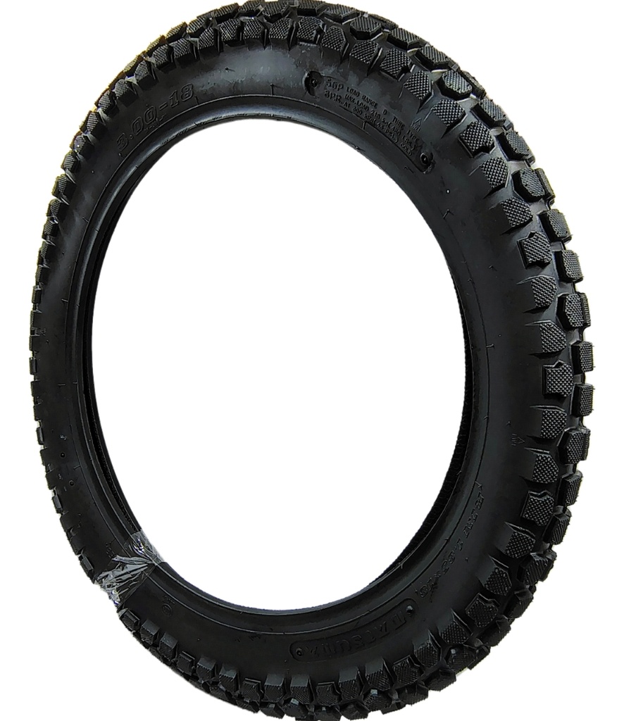 Llanta Moto Doble Propósito Matsuma 3.00-18 8pr 55p Tt Dot