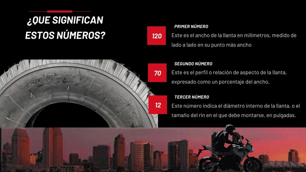 Llanta Motocarro Matsuma 4.00-8 6pr 265kg Tt 60f