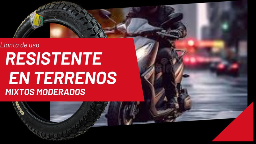 Llanta Moto Matsuma 90/90-19 6pr Tt 236kg 58p Dot