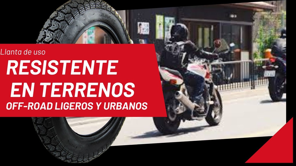 Llanta Moto 6 Capas 3.00-17 6pr Matsuma 190kg 50p