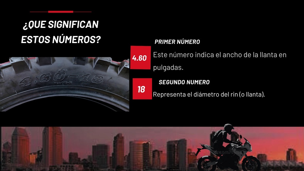 Llanta Moto Matsuma 4.60-18 8pr Tt 272kg 63j