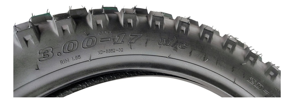 Llanta Moto 3.00-17 8pr Matsuma 53l 206 Kg