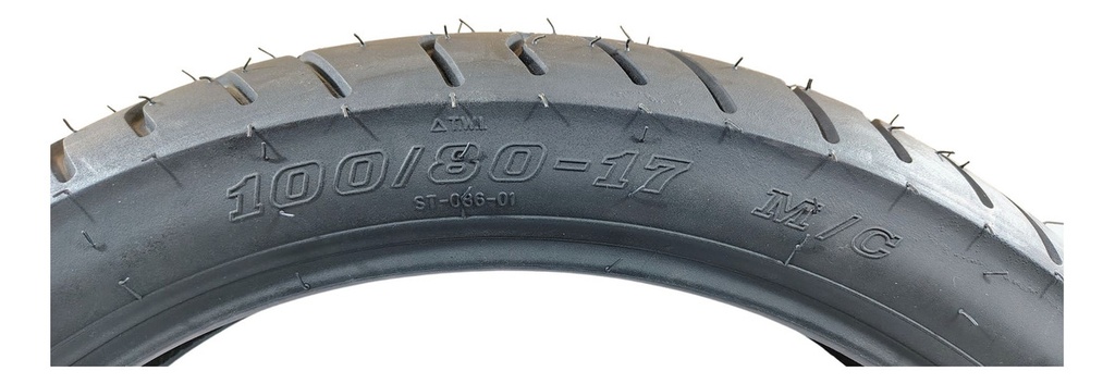 Llanta Moto Matsuma 100/80-17 St-086-01 Tl 240kg 58j
