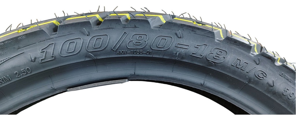 Llanta Moto Motoking 100/80-18 Tl 8pr 59p 243 Kg